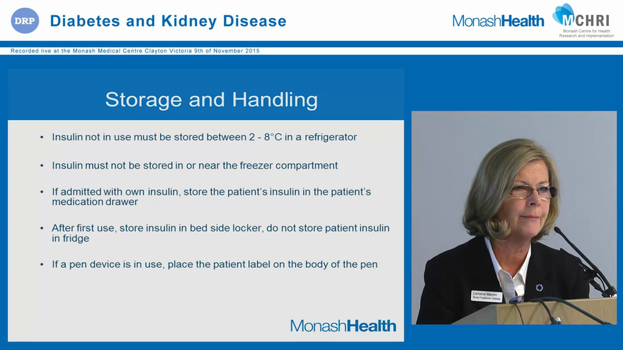 Safe insulin use Lorraine Marom