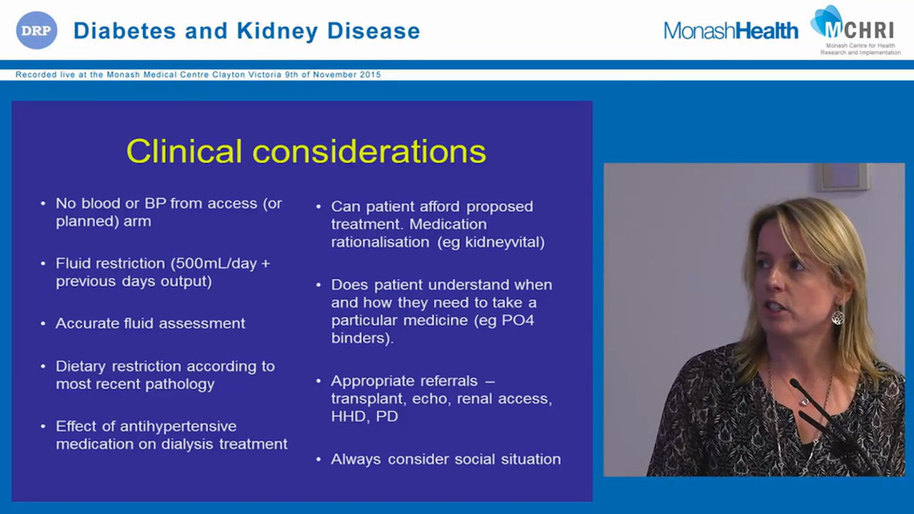 Haemo dialysis Annette Bezzant Dr Melinda Tee