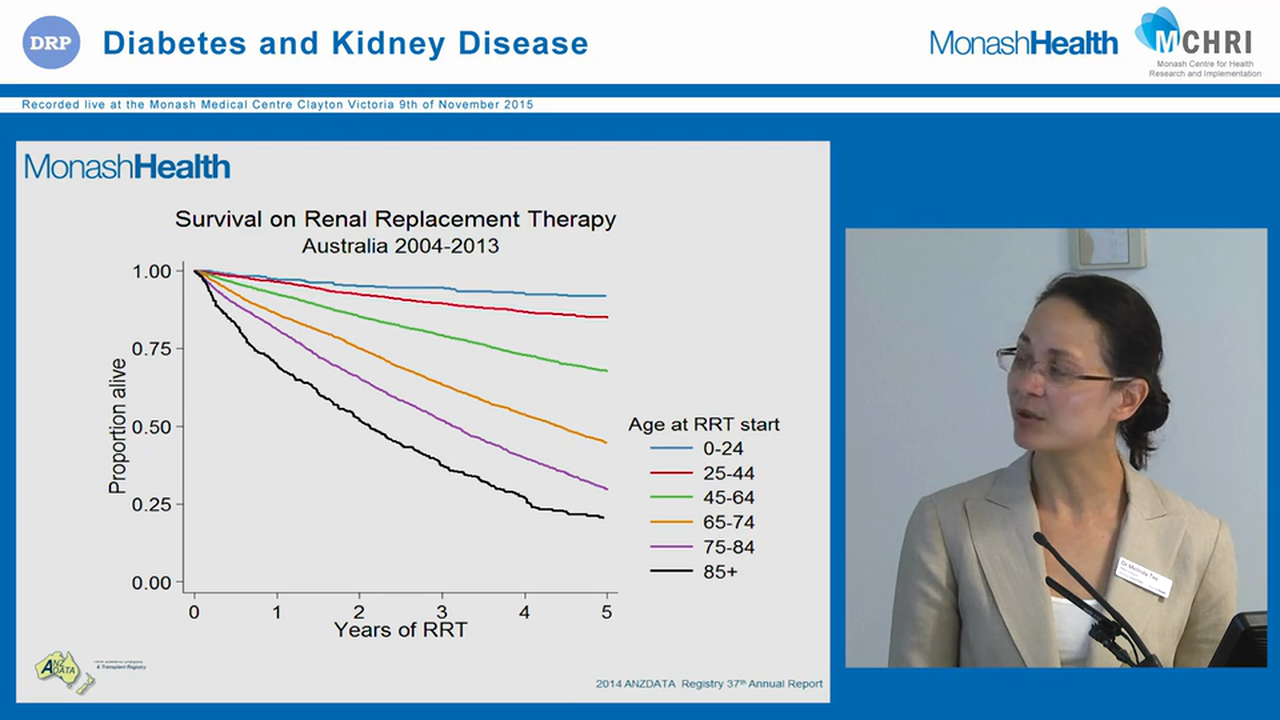 Management of chronic kidney disease in the diabetic patient - practical considerations Dr Melinda Tee