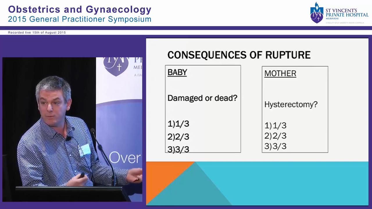 Complex births: VBAC / BREECH Dr Lionel Steinberg