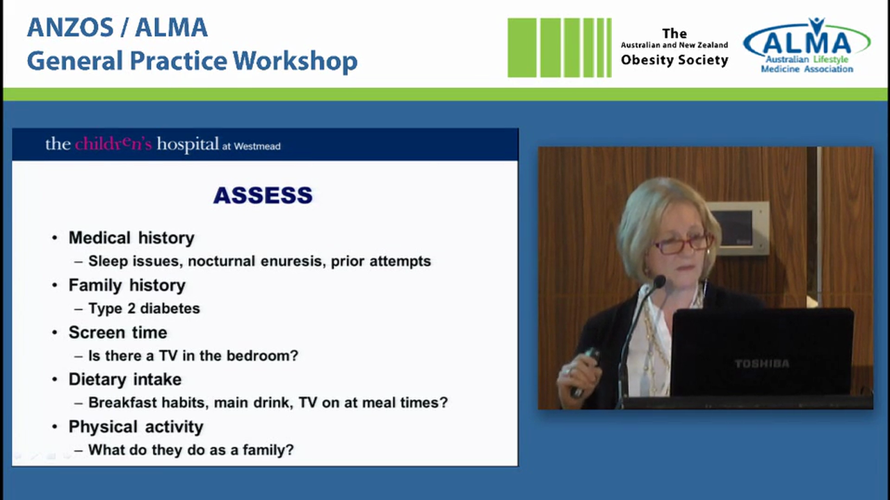 Childhood obesity – practical tips for GPs Dr Shirley Alexander