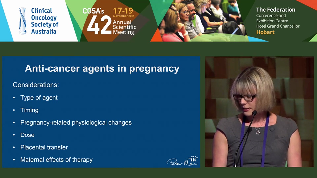 Sally L Brooks The safety of cancer therapies in pregnancy