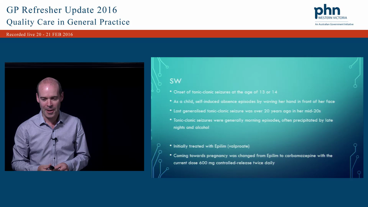 Seizures - workup to management - what's new, what investigations - medical and surgical management Speaker Dr Ross Carne