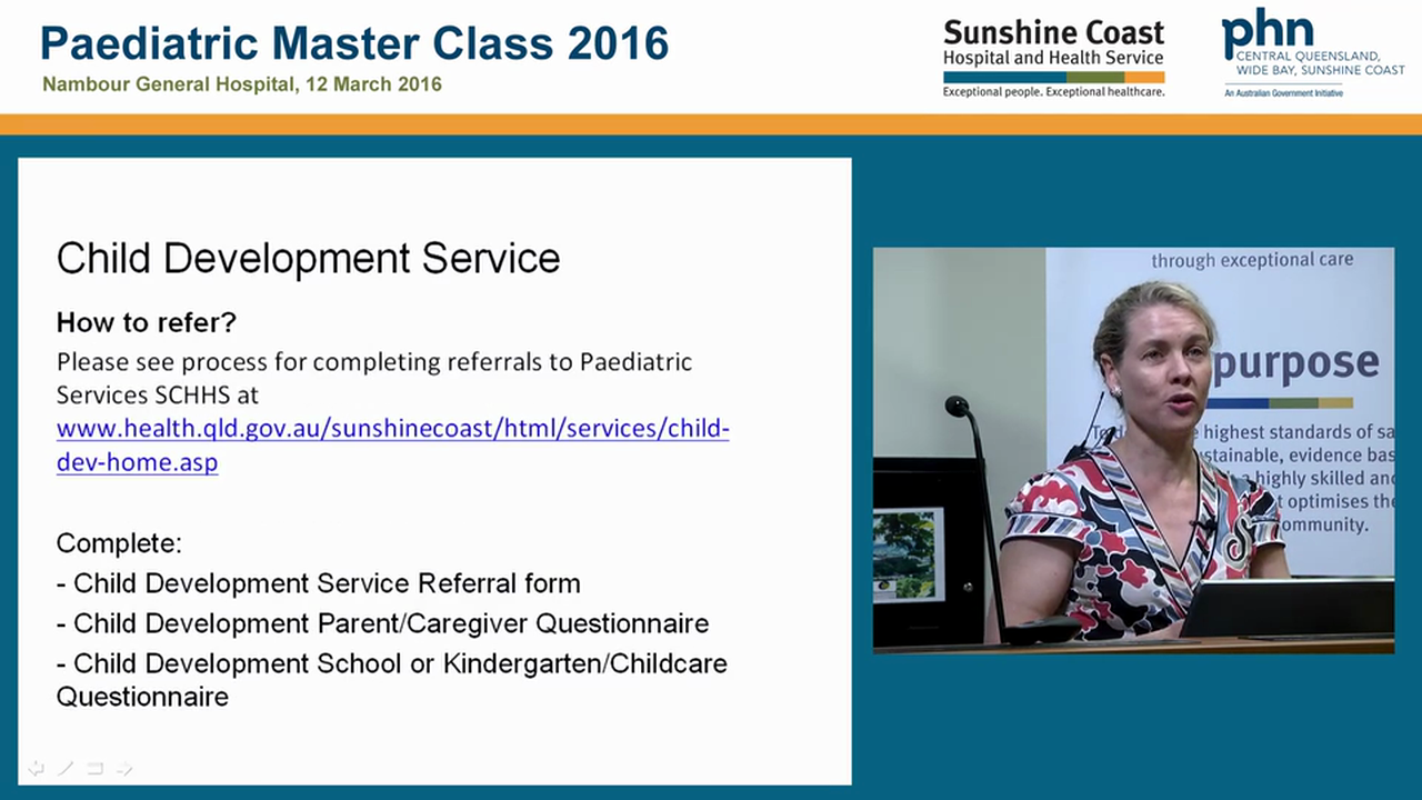 Child development service update Dr Heidi Webster