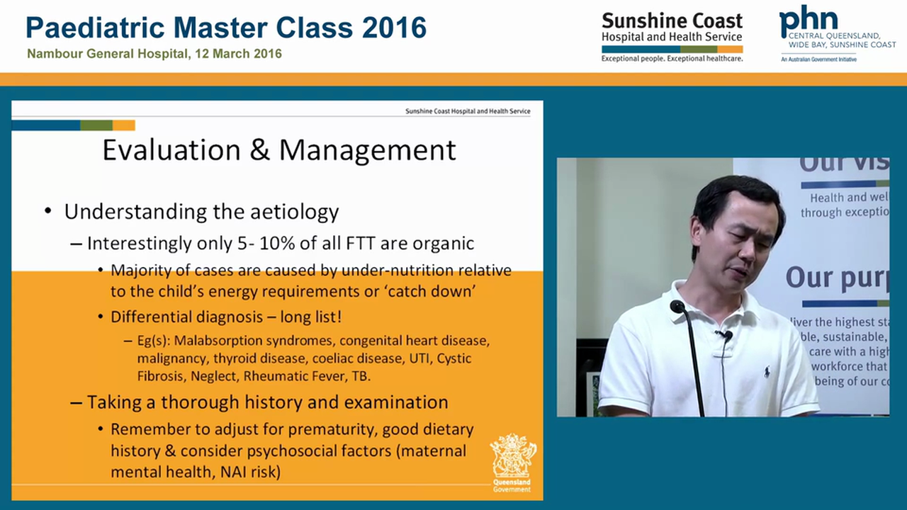 Failure to thrive Dr Tom Yap