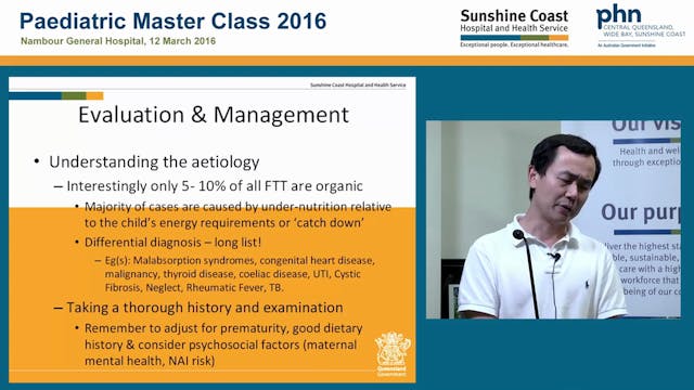 Failure to thrive Dr Tom Yap