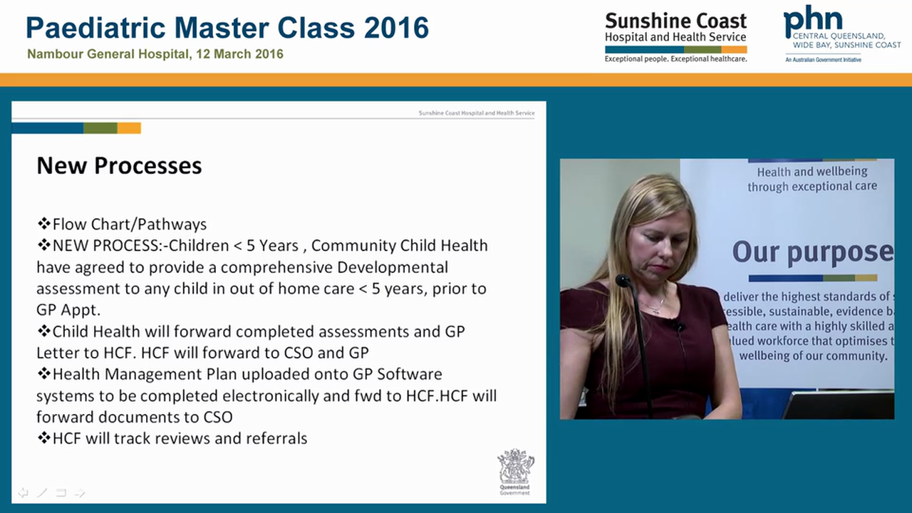 Healthcare facilitator for children in out of home care Ashleigh Miller