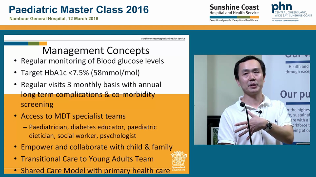 Paediatric Diabetes Dr Tom Yap