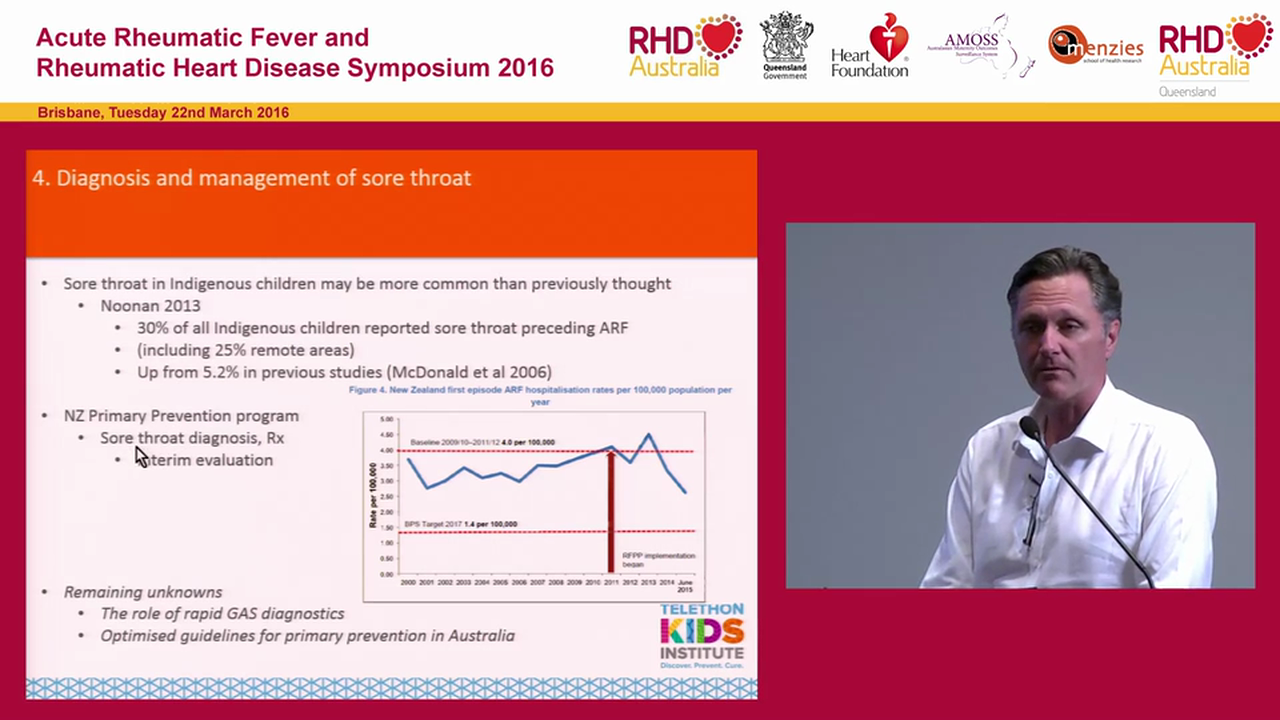 Advances in ARF, RHD Research and Technology Professor Jonathan Carapetis