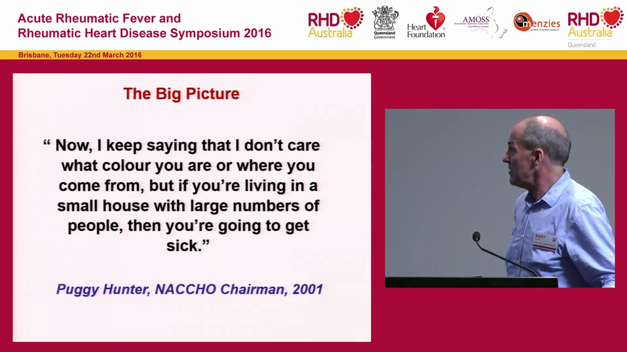 ARF RHD What we know we don't know Professor Bart Currie