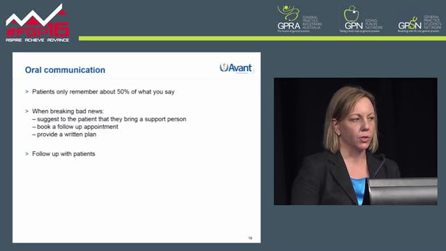 Avoiding the medico-legal minefield t...