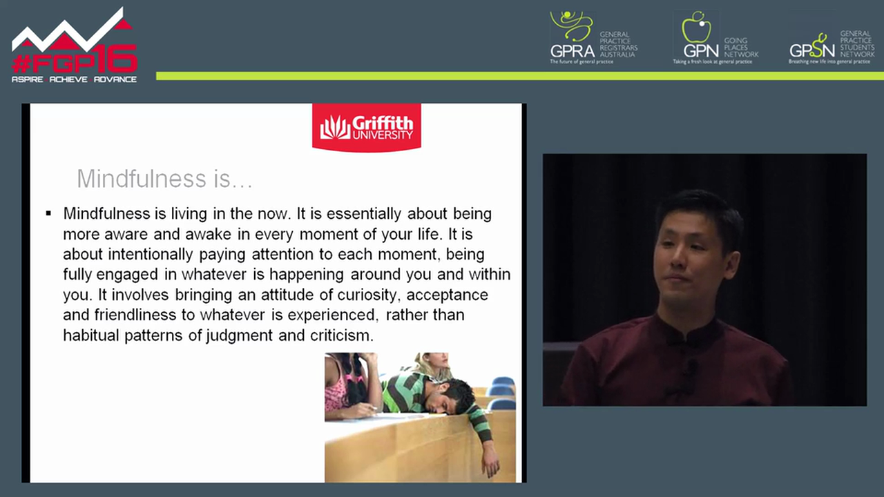 MindfulnessStudy, green tea, nap, repeat Dr Kwong Chan