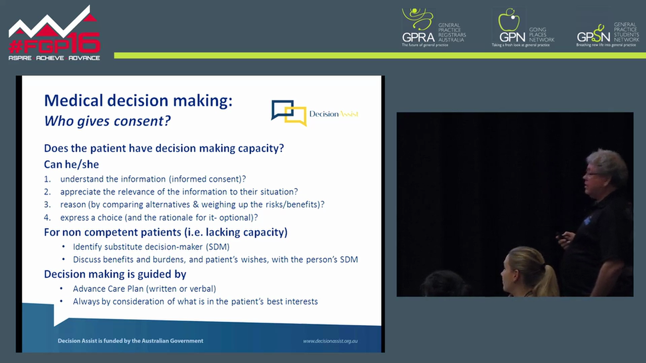 Palliative care, advance care planning Dr John Buckley