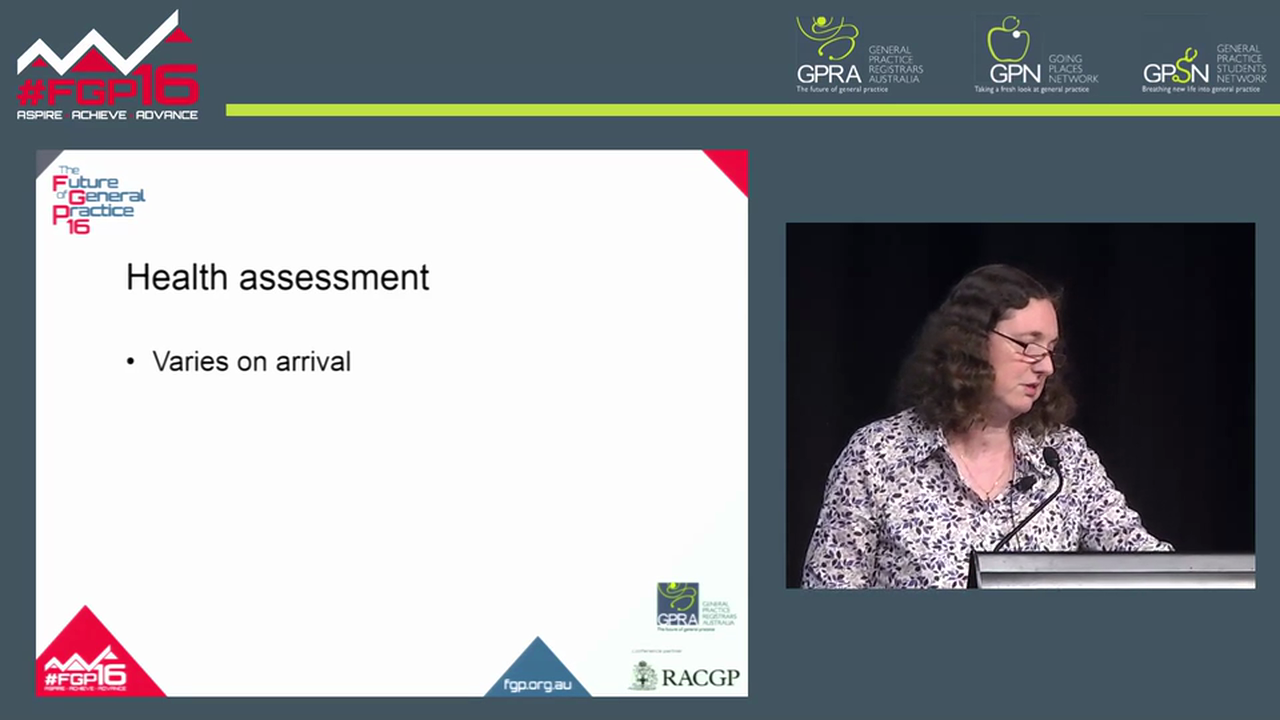 Refugee Health Dr Margaret Kay