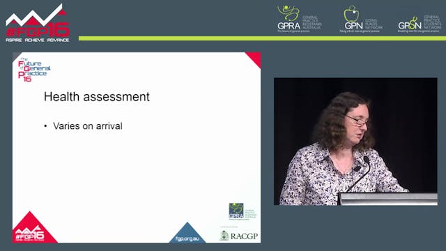 Refugee Health Dr Margaret Kay