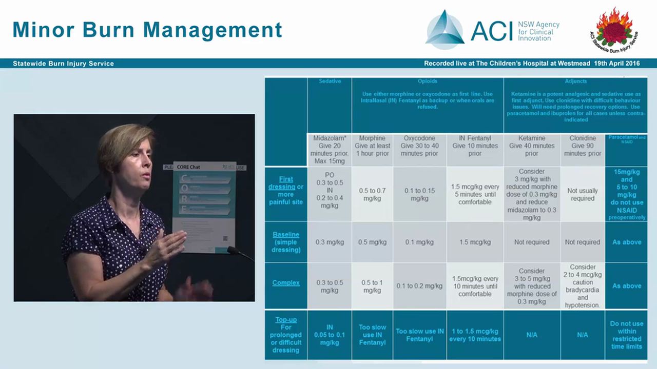 Burn Pain - Acute and chronic pain in the minor burn Sue Taggart