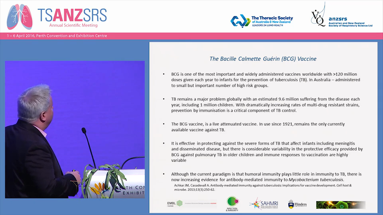 The impact of the neonatal gut microbiome on specific and non specific vaccine responses David Lynn, Flinders University, SA