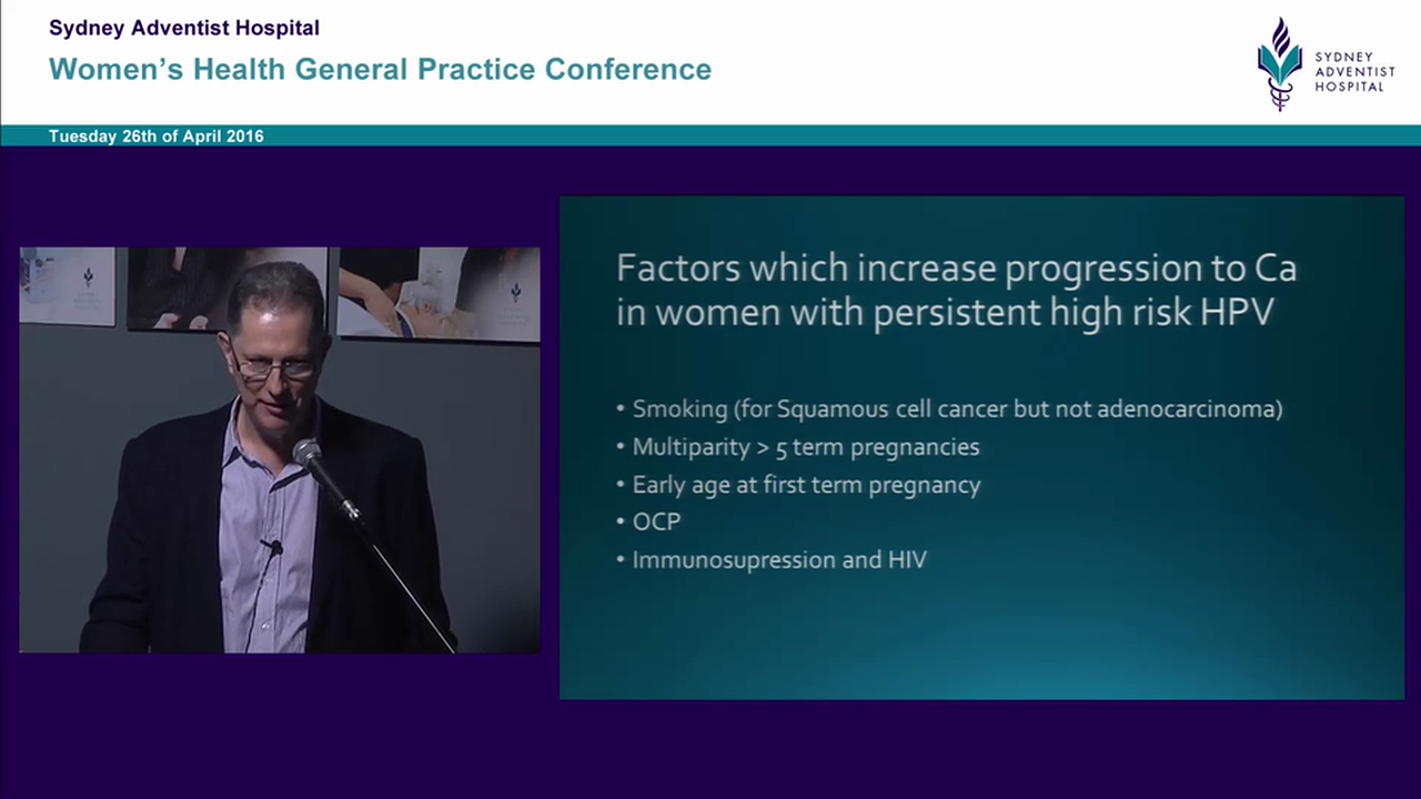 New Cervical Screening Guidelines Associate Professor John Keogh
