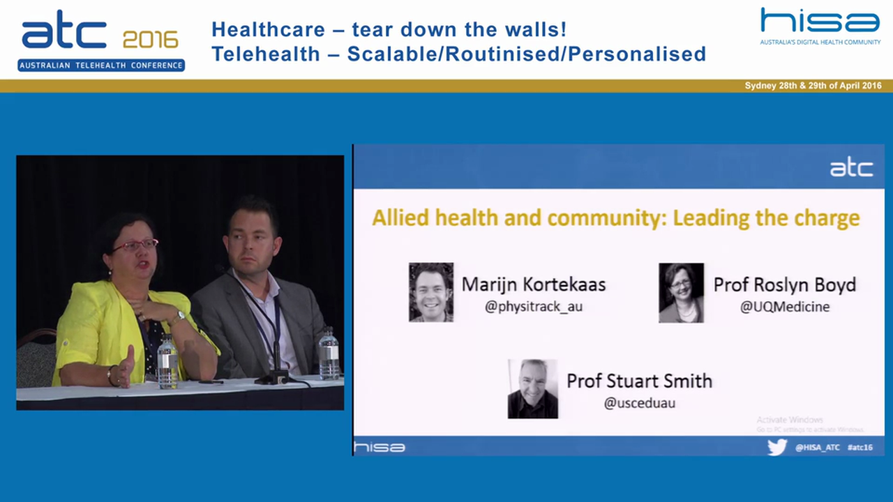 Allied health and community Leading the charge Panel