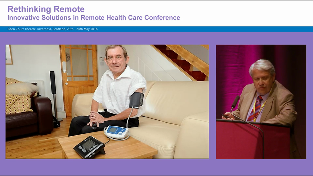 It's a small world after all George Crooks OBE, Medical Director, NHS 24