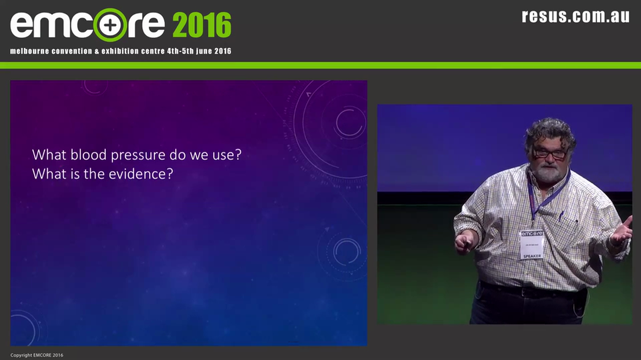 Blood pressure control in intracerebral bleeds A Prof Peter Kas