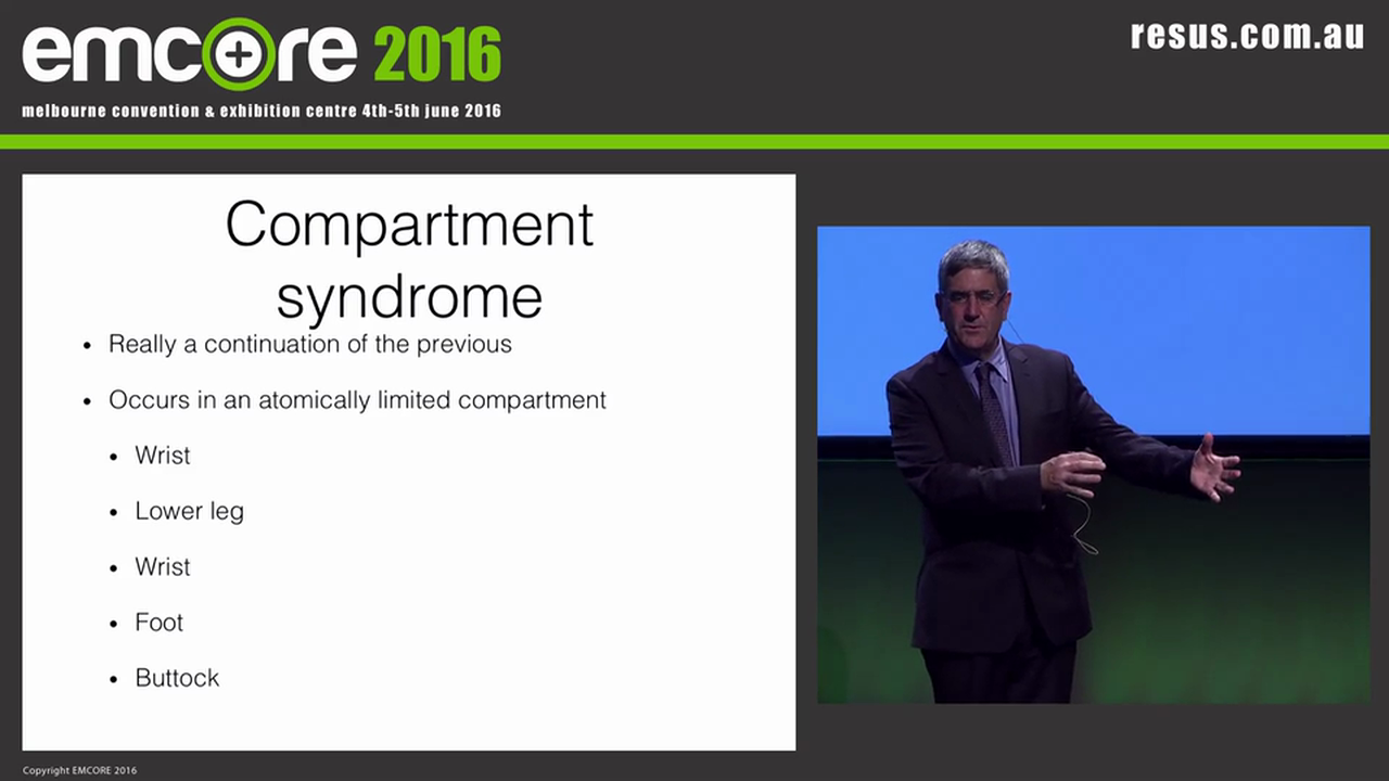 Crush Syndrome A Prof Shane Curran ED Wagga Wagga Rural Referral Hospital