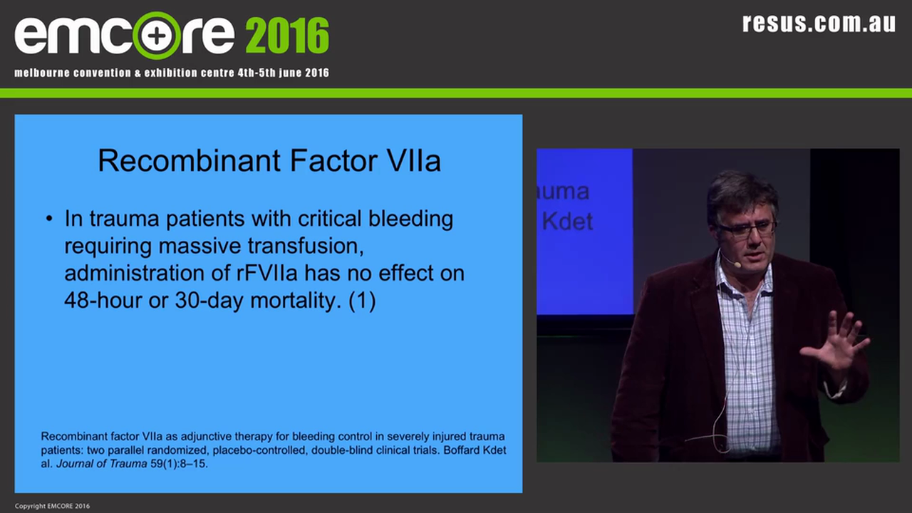 Massive Transfusion Confusion Dr Will Davies