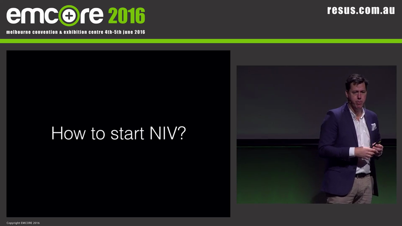 Non-invasive ventilation Dr James Edwards