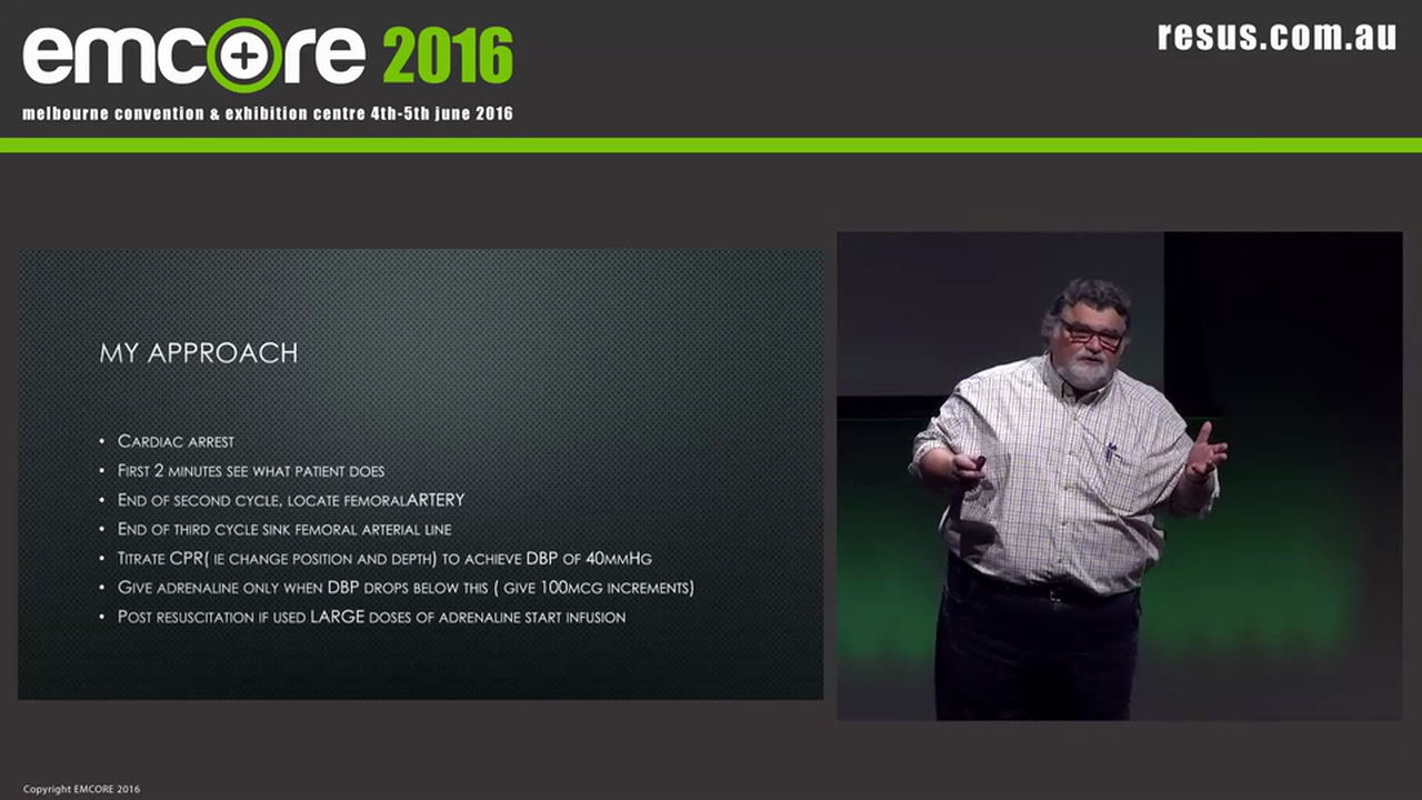 Invasive resuscitation A Prof Peter Kas