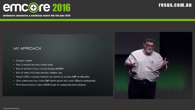 Invasive resuscitation A Prof Peter Kas