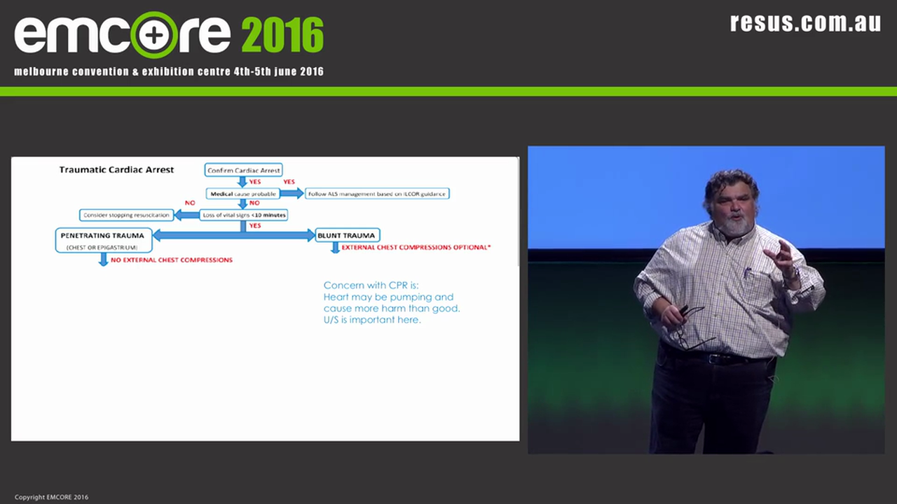 Traumatic Cardiac Arrest Assoc Prof Peter Kas