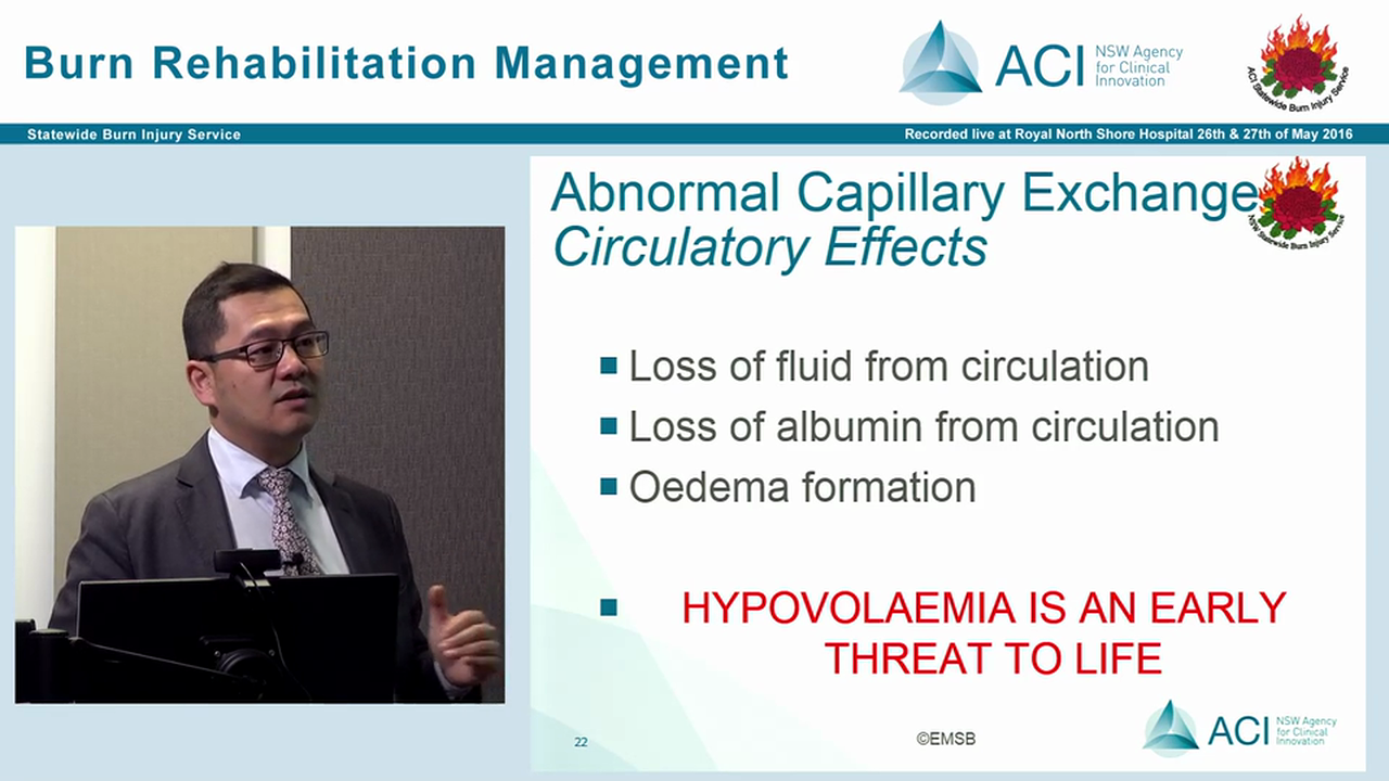 Pathophysiology of burn injuries Dr Johnny Kwei