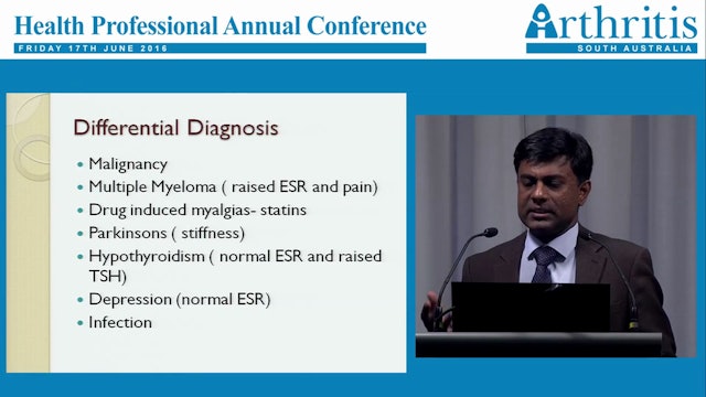 Polymyalgia Rheumatica- Management and Research Update Dr Jem Ninan