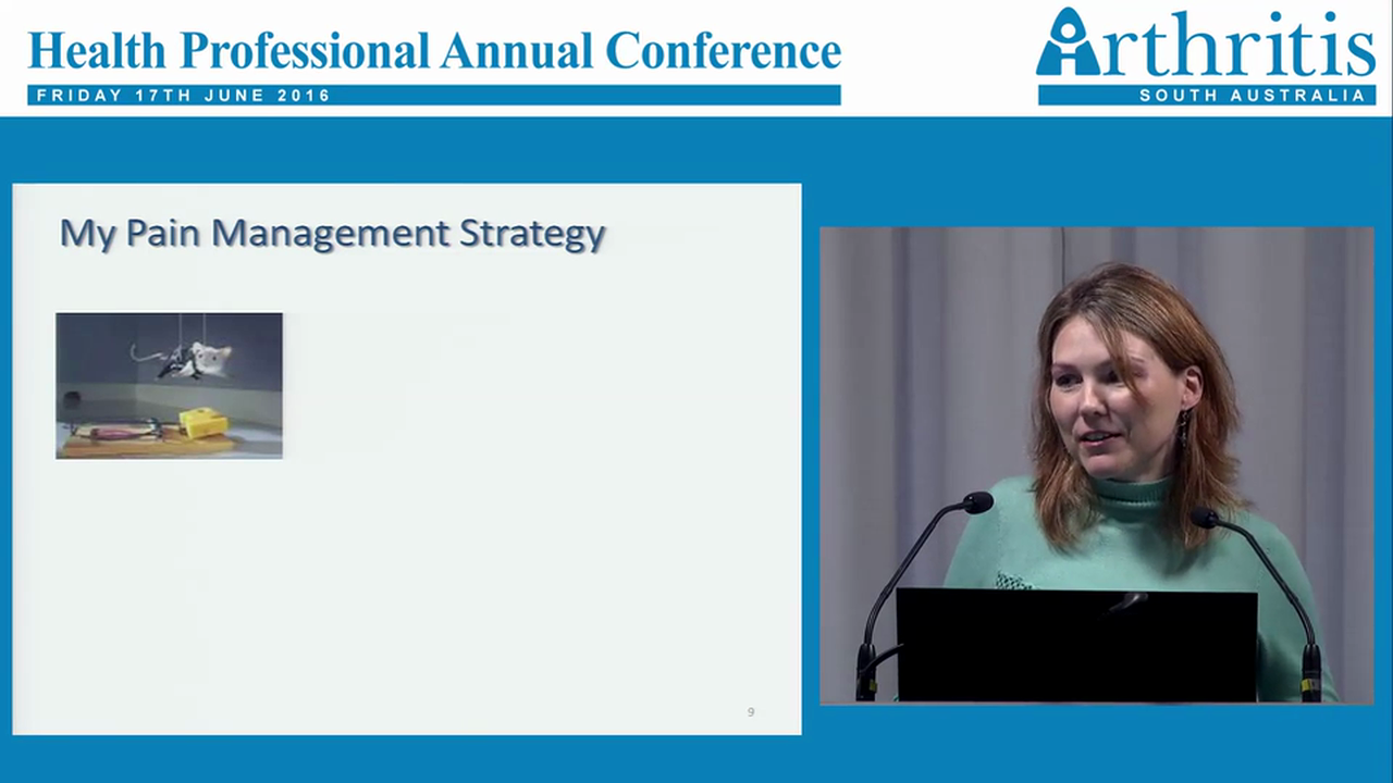 Self Management Insights Living with Chronic Pain Colette Smith Preseident AFSA