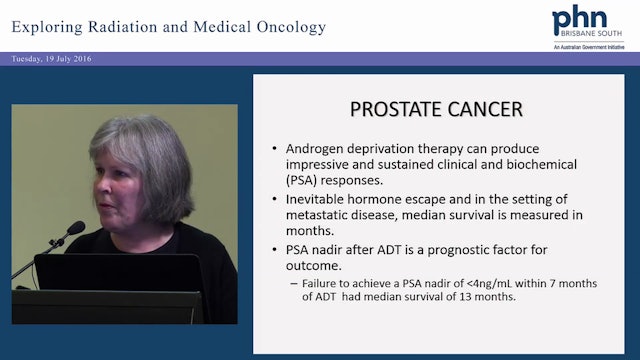 Prostate Cancer Radiation and Oncology Update for GPs Assoc Prof Margot Lehman and Dr Elizabeth McCaffrey