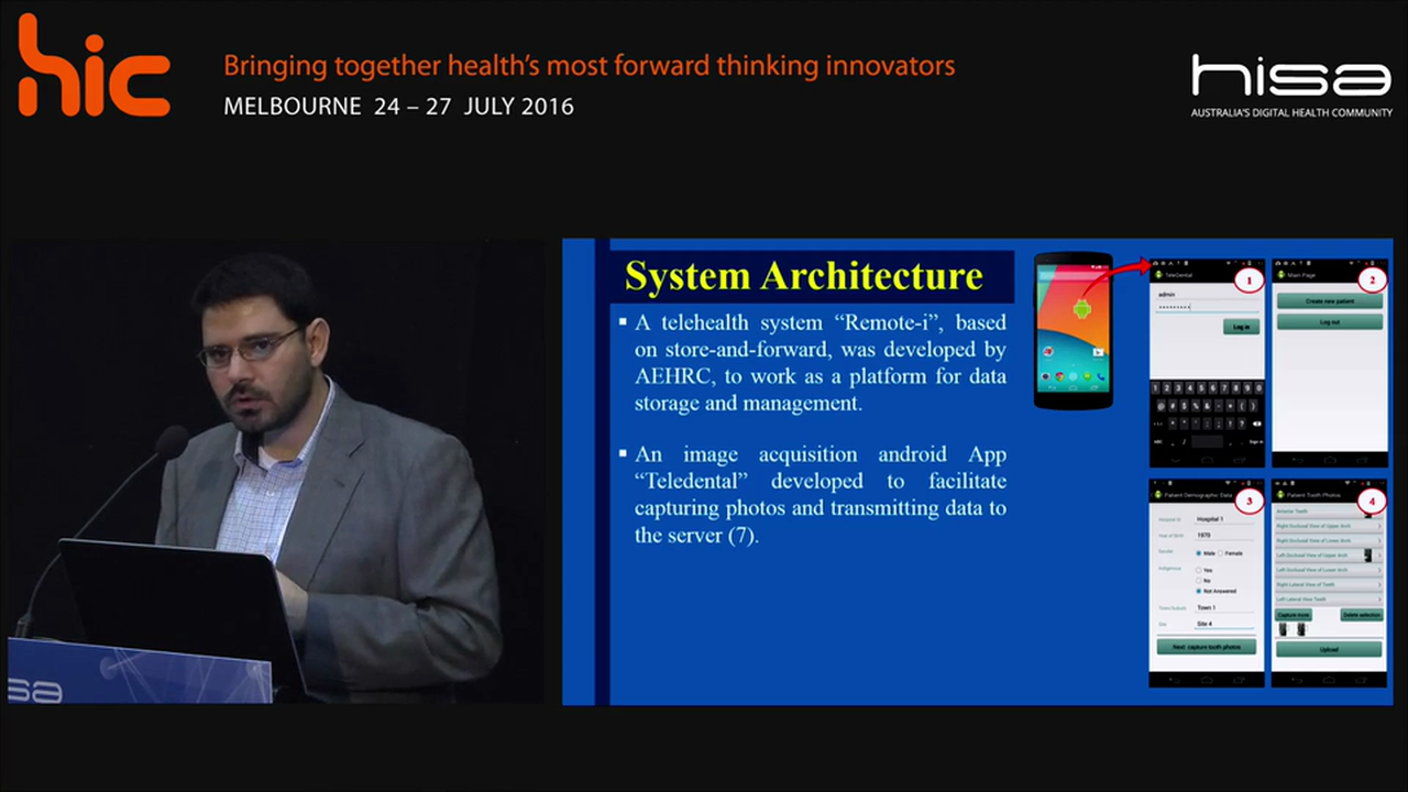 The efficacy of mobile teledentistry in dental screening Mohamed Estai