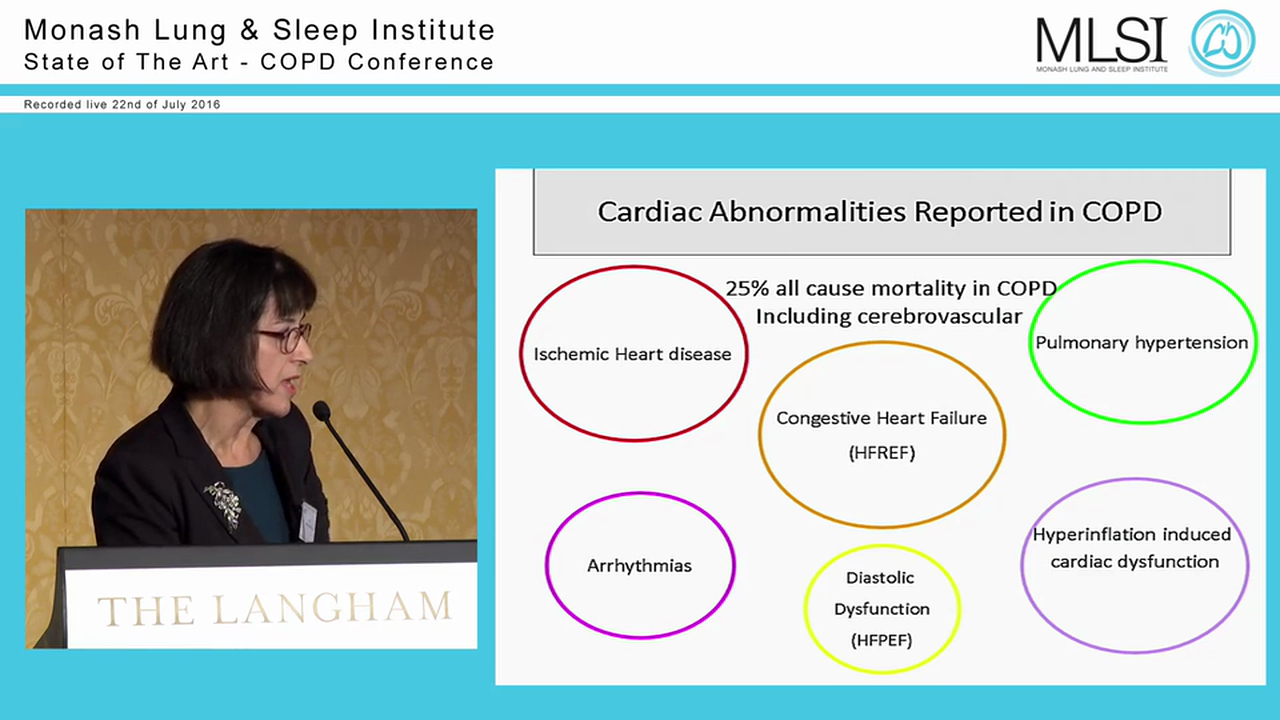 COPD Comorbidity Prof Christine McDonald