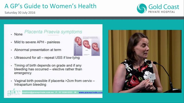 Common antenatal complications Dr Tan...