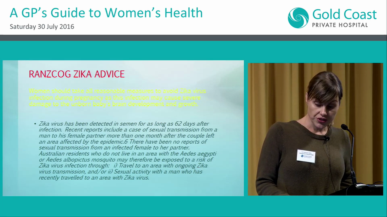 Zika Virus Dr Catherine Mills