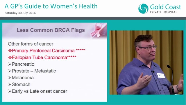 Identifying families at increased risk for breast and ovarian cancer Dr Stephen Withers