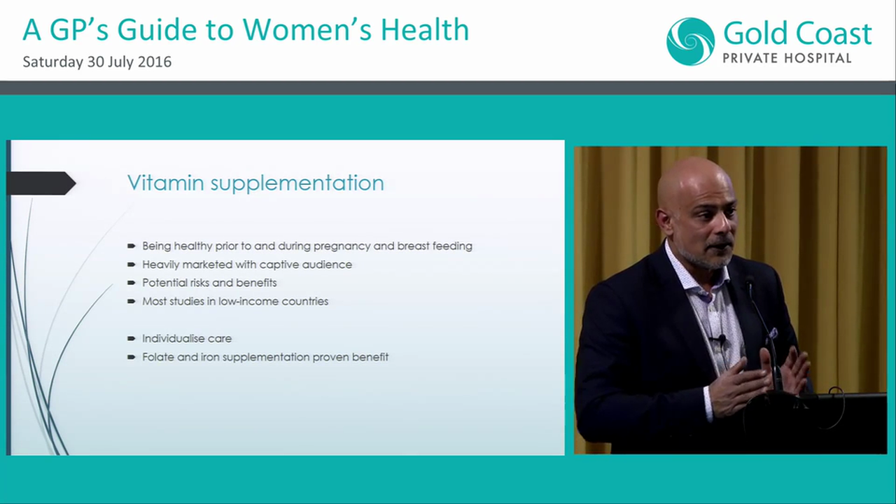 What's new in obstetrics and gynaecology Assoc Prof Maneesh Singh