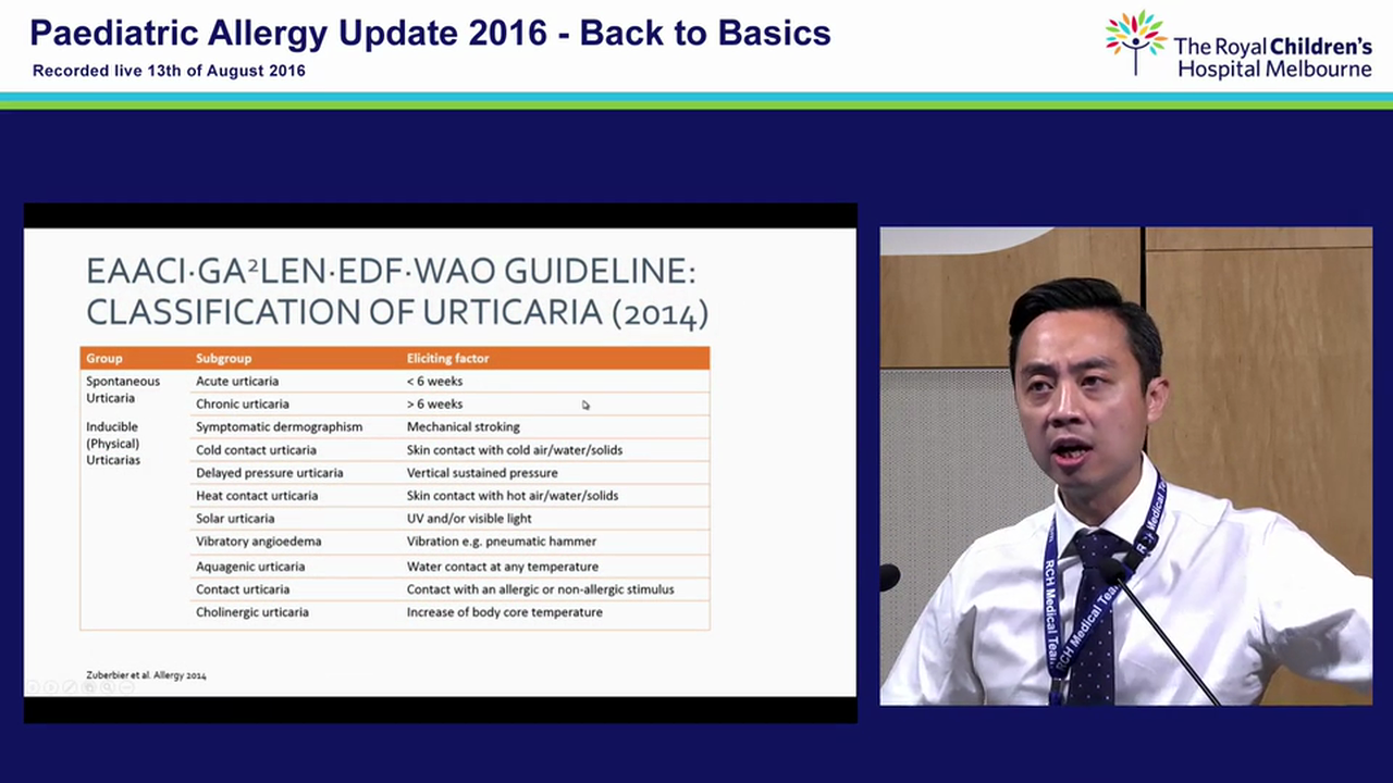 Child with the itchy rash Dr Dean Tey