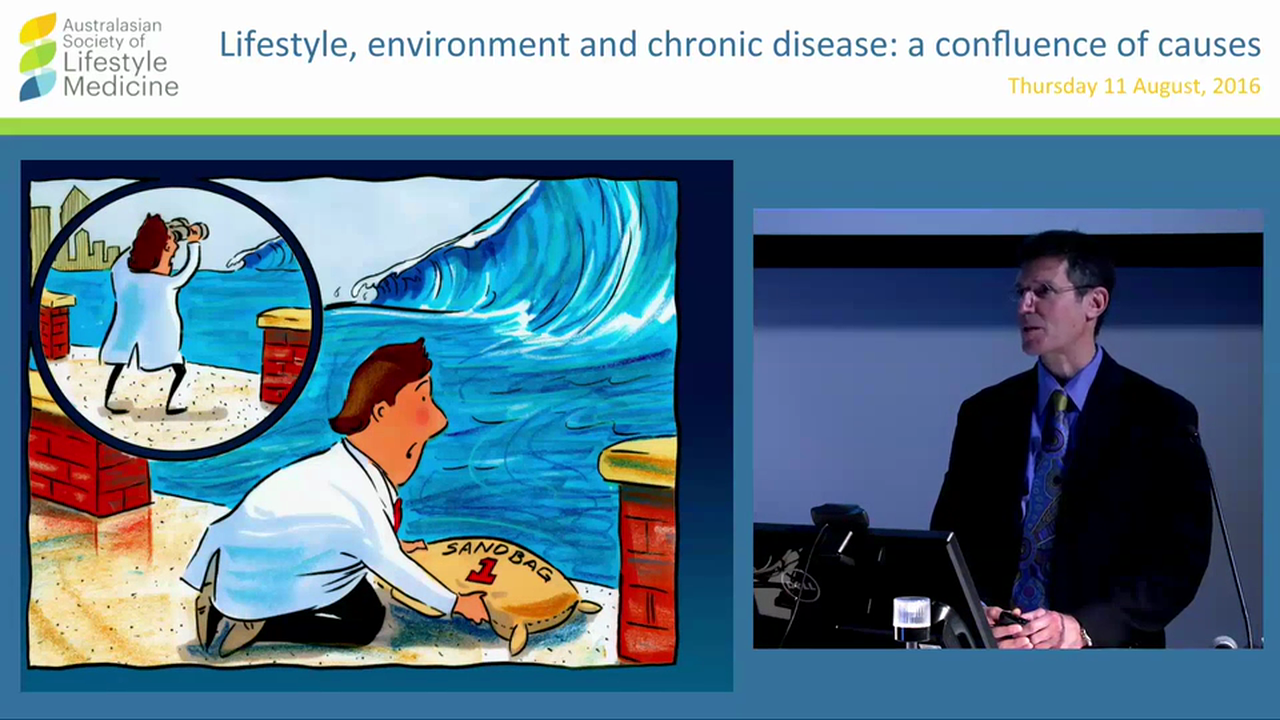 Lifestyle is the Medicine - what's the spoon Dr David Katz Director Prevention Research Center Yale University