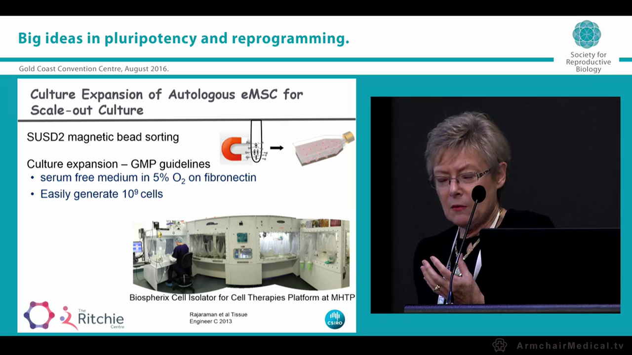 Uterine stem cell isolation and functions Caroline Gargett Hudson Institute of Medical Research