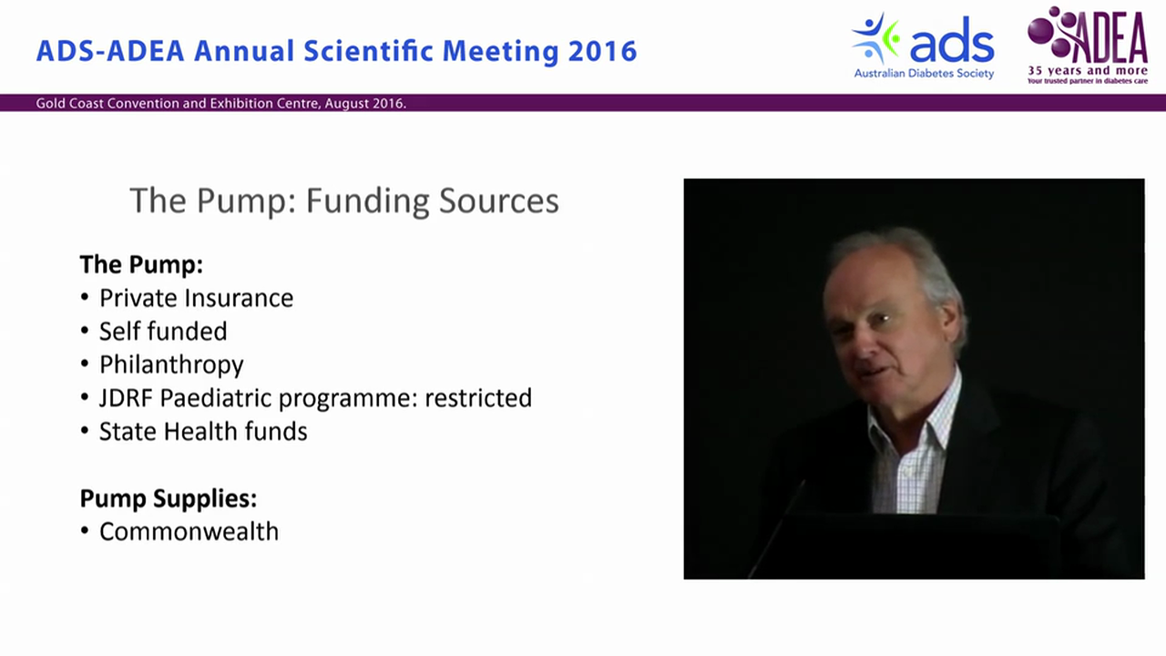 Funding a pump clinic - Tim Jones