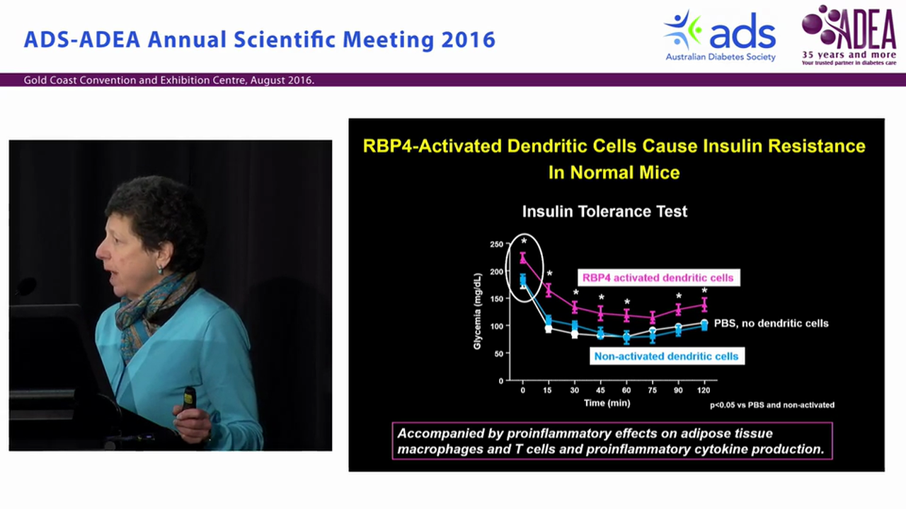Retinol Binding Protein 4 is a Biomarker and Cause of Insulin Resistance and Metabolic Syndrome through Activation of the Innate and Adaptive Immune Systems - Barbara B Kahn