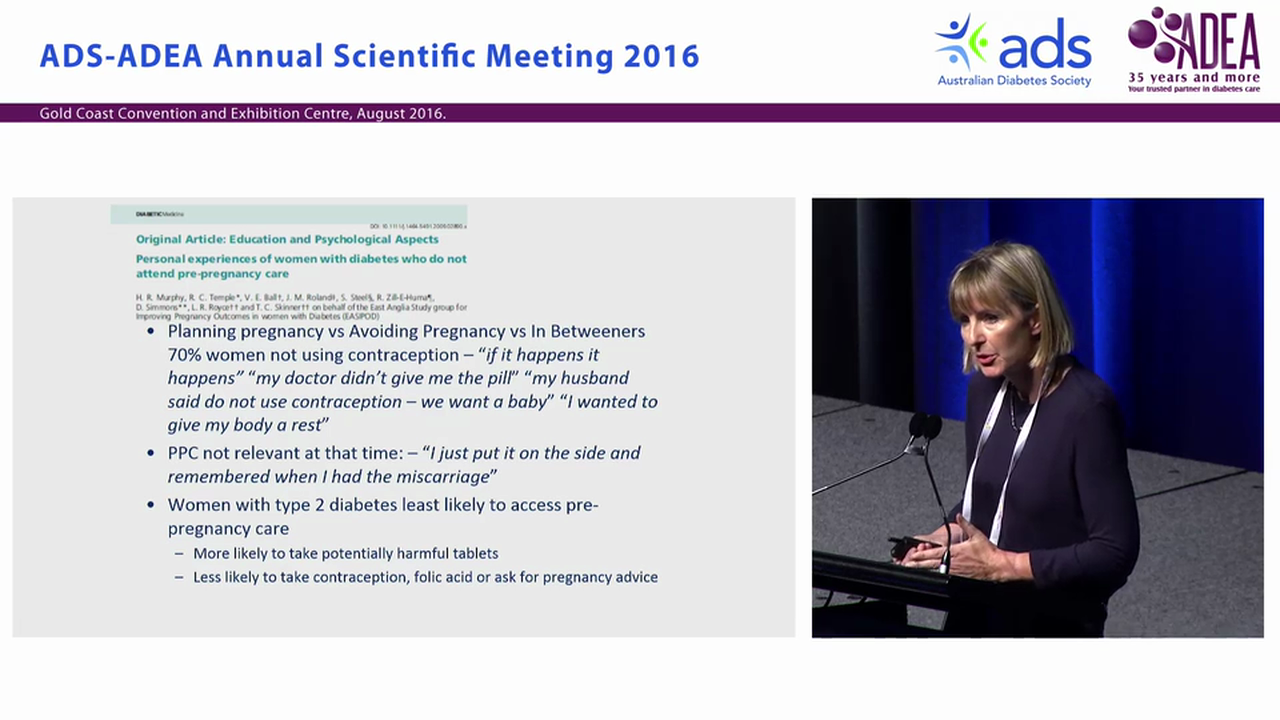 Engaging women and clinicians with pre-pregnancy care - Helen Murphy