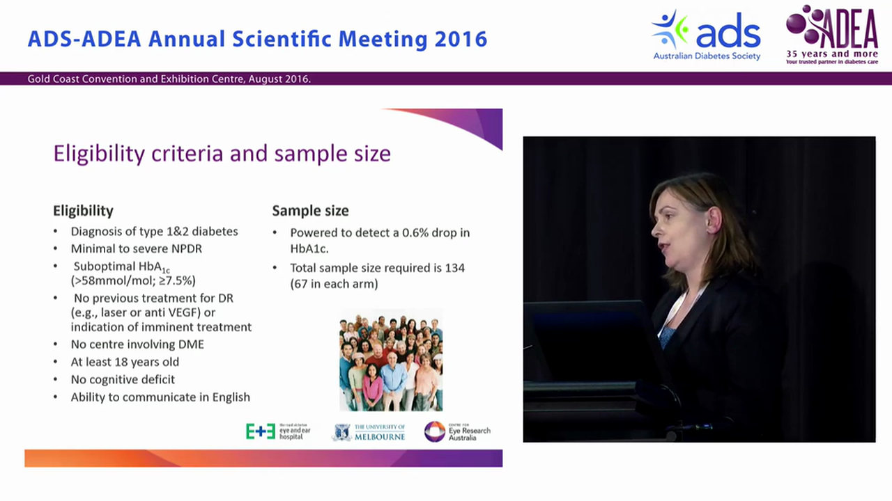 Visualising complications lessons from a randomised trial of personalised eye consultations Dr Gwyneth Rees