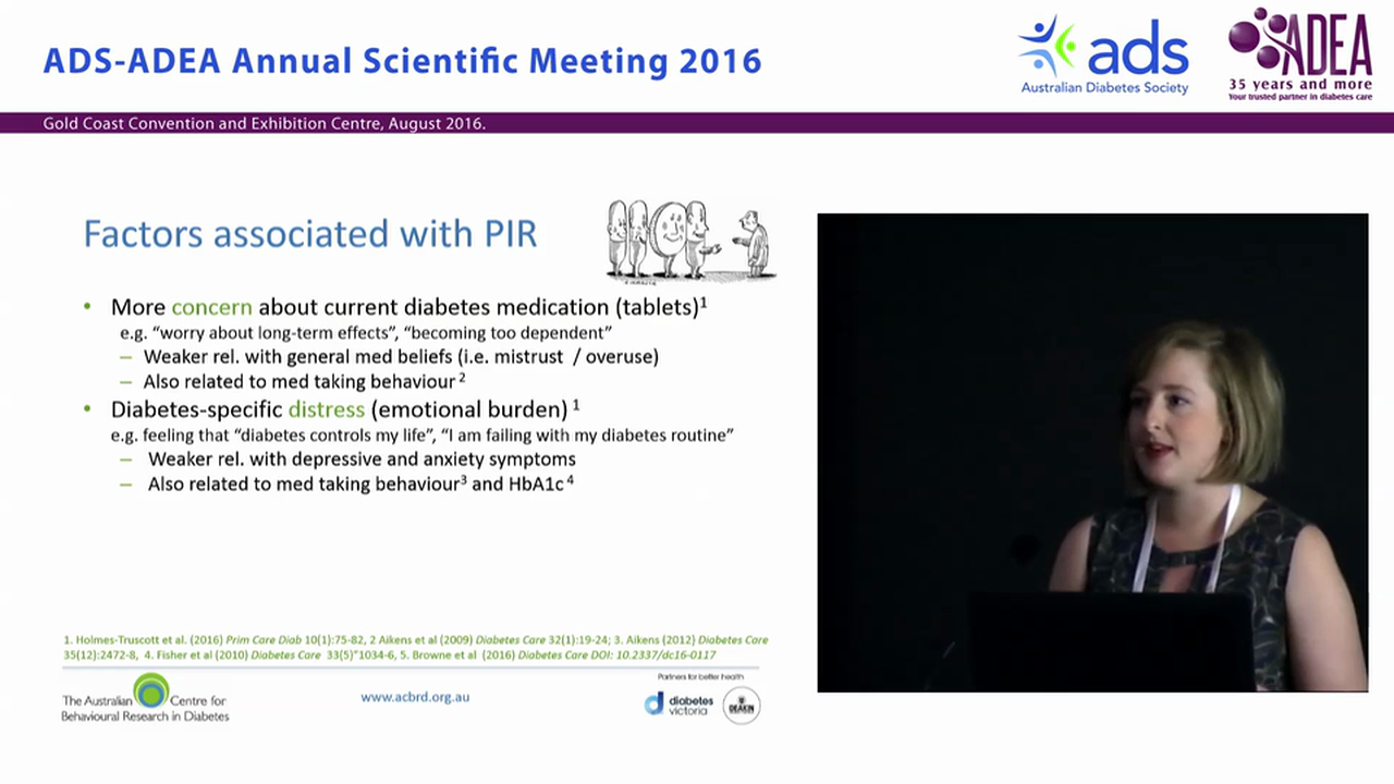 The psychosocial context of treatment intensification Barriers to early insulin initiation – Perspectives of individuals living with T2DM Elizabeth Holmes-Truscott