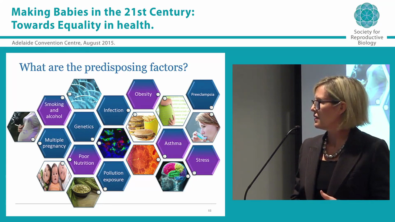Born too soon how social, environmental and biological factors impact prematurity Sarah Robertson